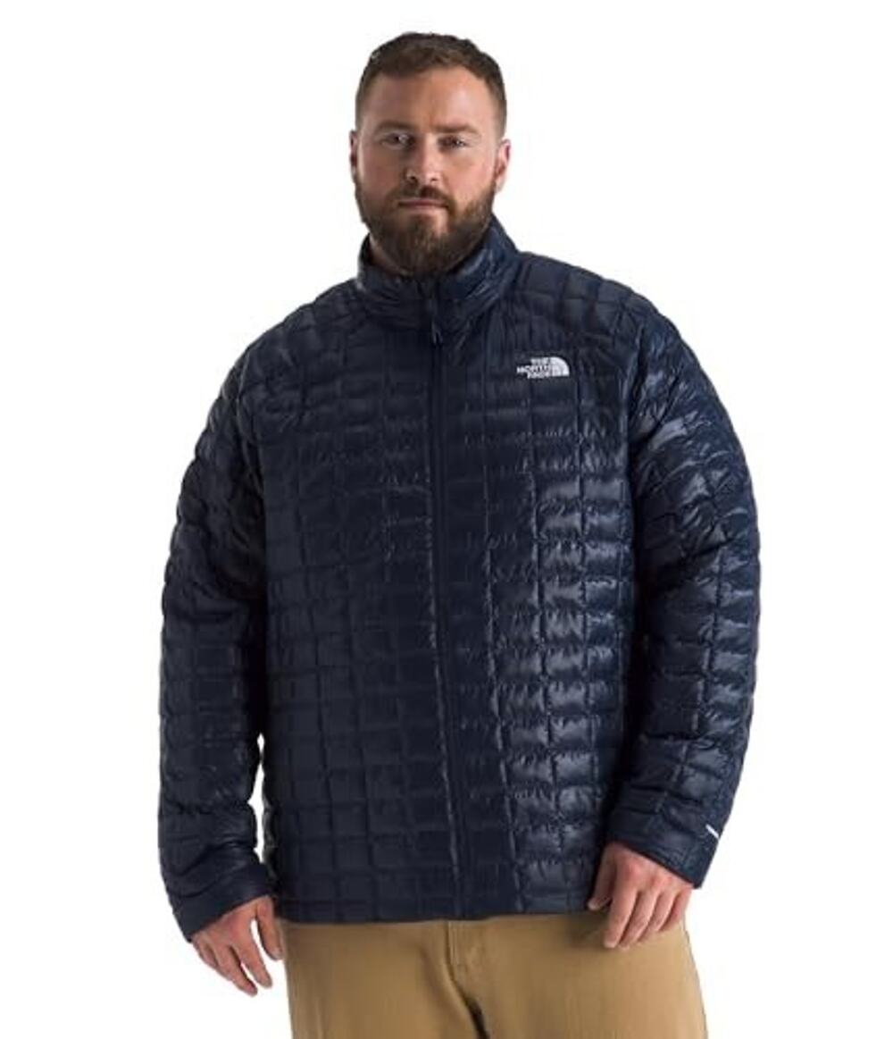 North Face 4X Jacket Thermoball Puffer Insulated Coat Summit Navy Blue Full Zip